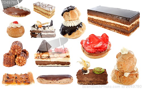 Image of group of cakes