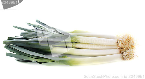 Image of bunch of leeks