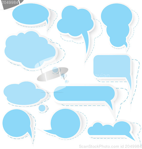 Image of Speech bubble stickers 