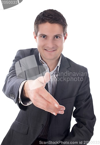 Image of shaking the hand