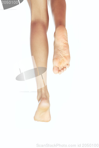 Image of Shoeless runner