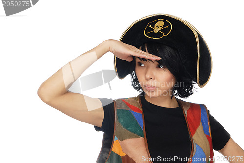 Image of Observant piratic captain