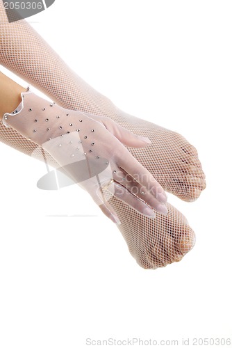 Image of Bridal foots and hand