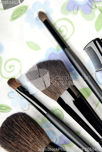 Image of Five make-up tools