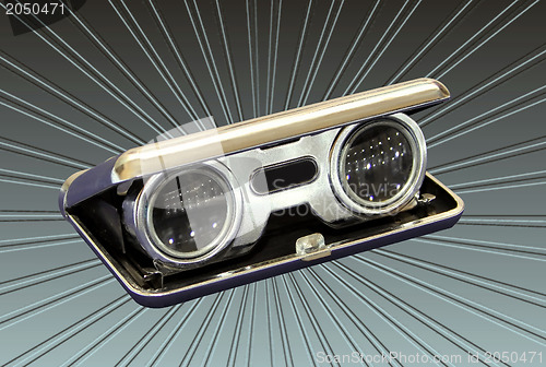 Image of Silver Vintage Opera Binoculars