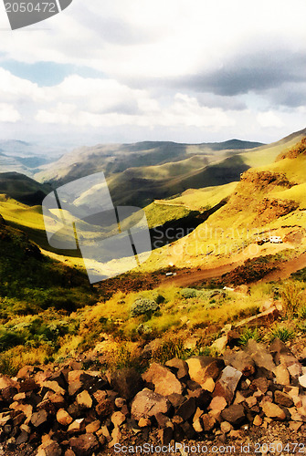 Image of Painting of Sani Pass