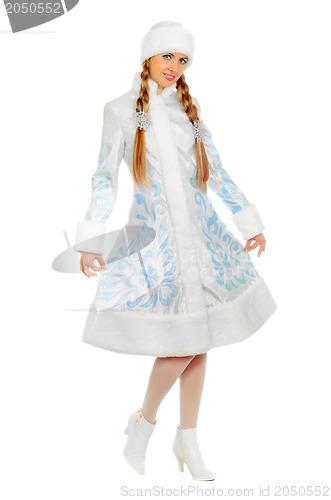 Image of Nice smiling Snow Maiden