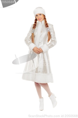 Image of Happy lovely Snow Maiden