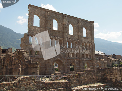 Image of Roman Theatre Aosta