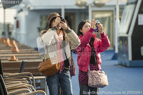 Image of Japanese tourists