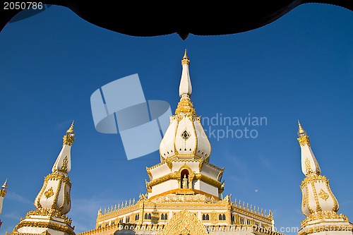 Image of Maha Chedi Chaimongkol at Roi et Province Thailand