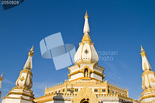 Image of Maha Chedi Chaimongkol at Roi et Province Thailand