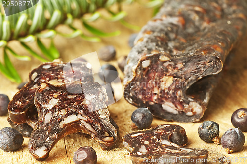Image of salami of deer