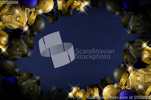 Image of Dark blue christmas