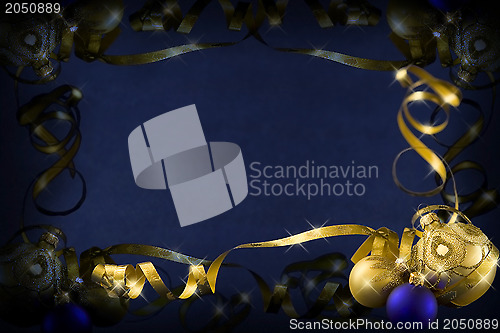 Image of Dark blue christmas