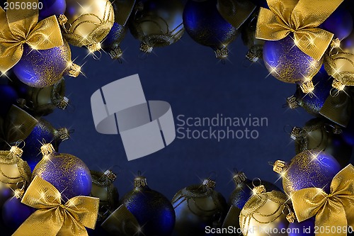 Image of Dark blue christmas