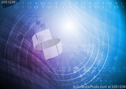 Image of Hi-tech vector background