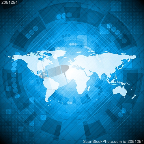 Image of Abstract hi-tech design