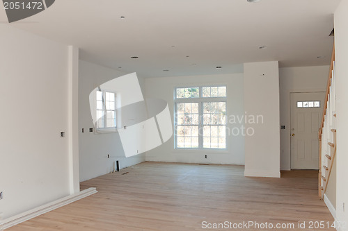 Image of New Residential Home Interior Empty