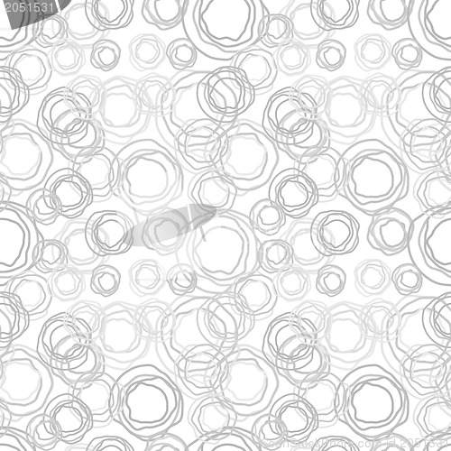 Image of Seamless texture - gray rings