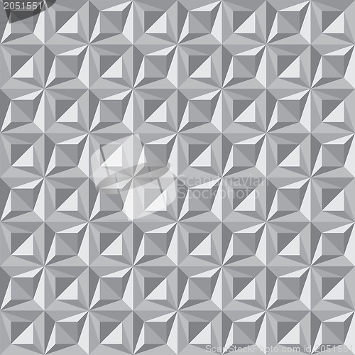 Image of Seamless pattern of triangles - background