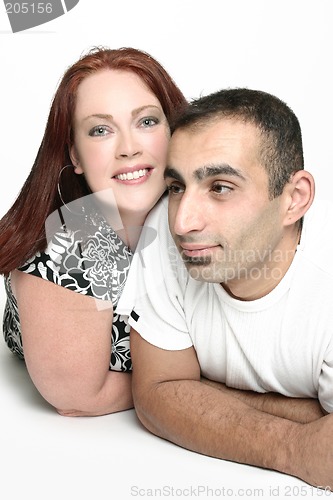 Image of Happy Interracial Couple