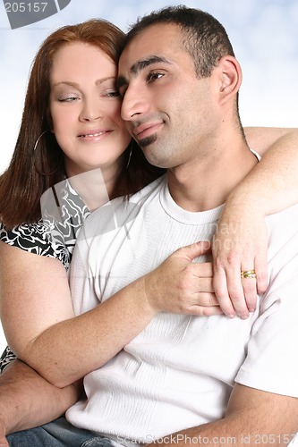 Image of Couple in love spending time together