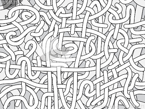 Image of Entangled monochrome background