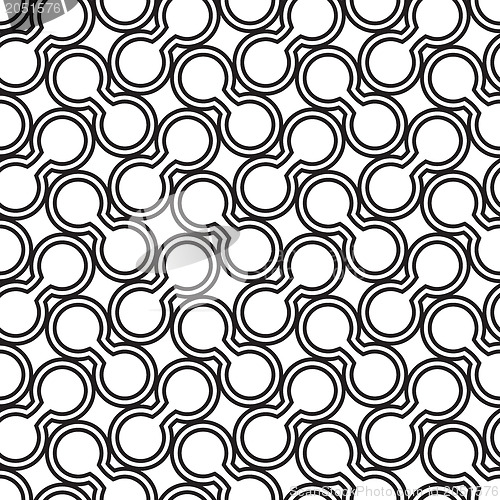 Image of Simple pattern - lines on white background