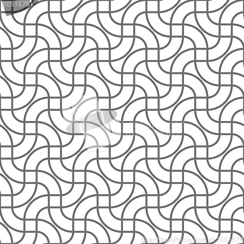 Image of Simple geometric texture - entwined lines
