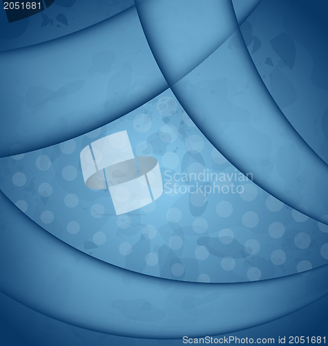 Image of Illustration abstract water background, wavy design - vector 