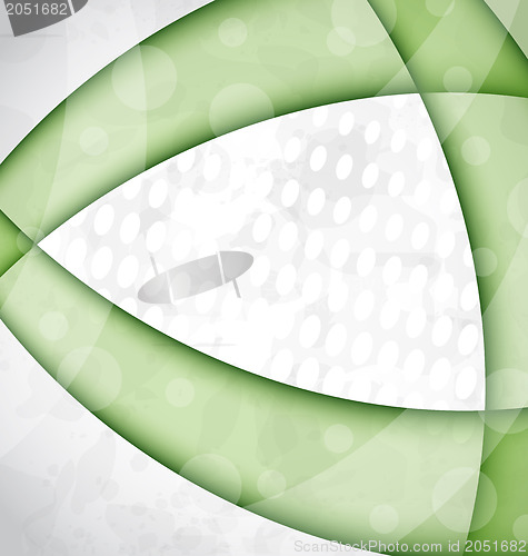 Image of Illustration abstract green background