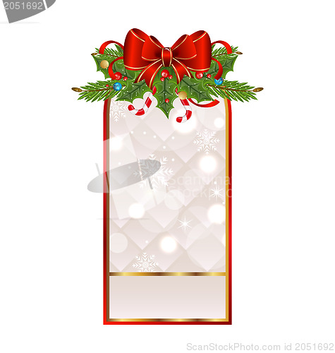 Image of Christmas holiday greeting card