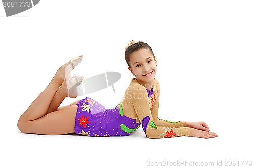 Image of Young Girl Gymnast