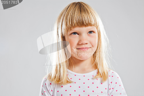 Image of Happy smiling young girl