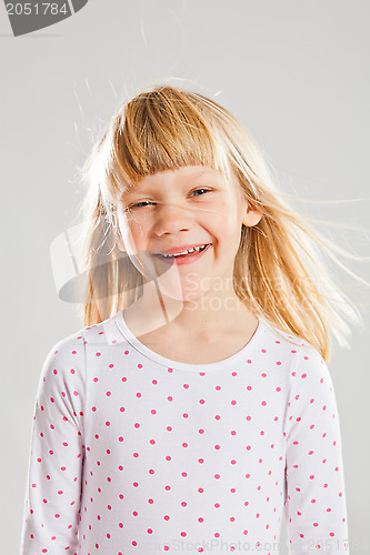 Image of Happy smiling young girl