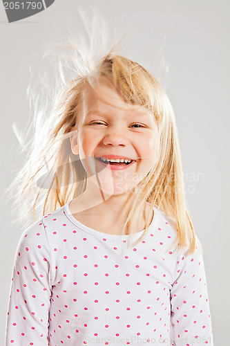 Image of Happy smiling young girl