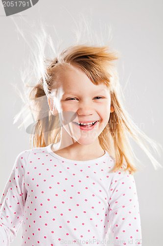 Image of Happy smiling young girl