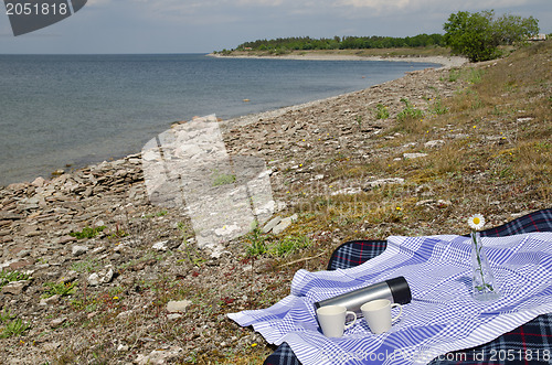 Image of Coffe break at coast