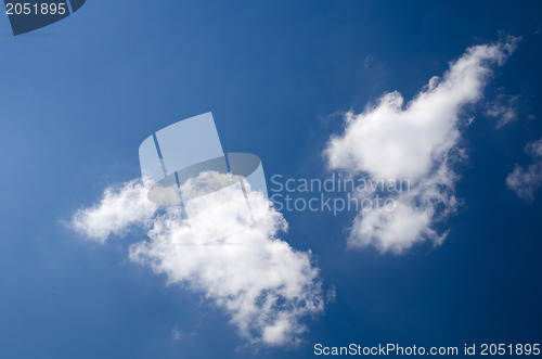 Image of White clouds