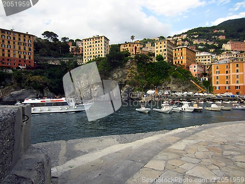 Image of Camogli on Italian Coast