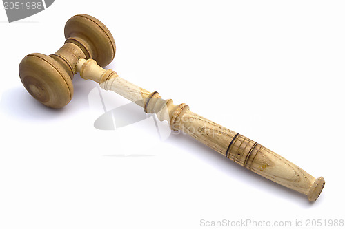 Image of Wooden gavel