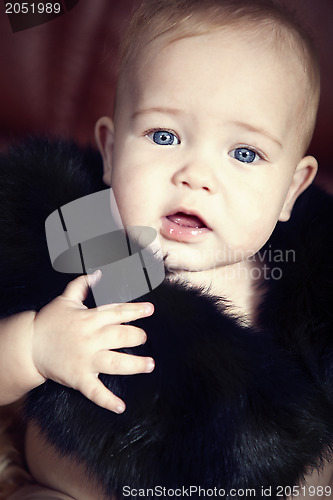 Image of Child in furs