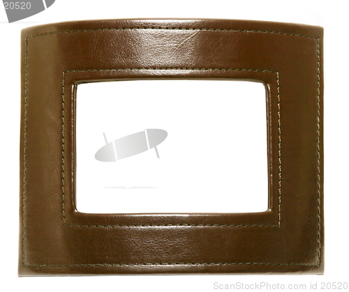 Image of Leather Photo Frame