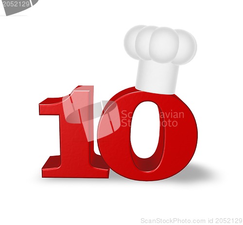 Image of number ten cook