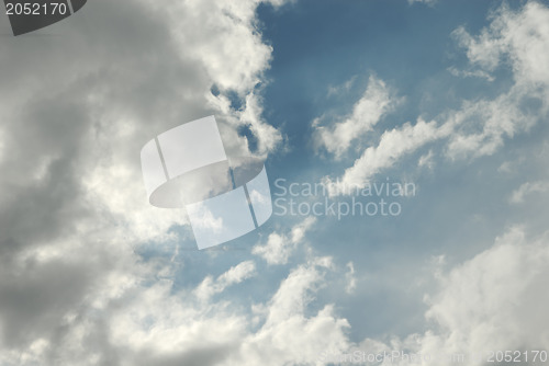 Image of Clouds and sky