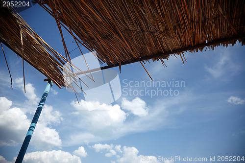 Image of Roof under the summer sky