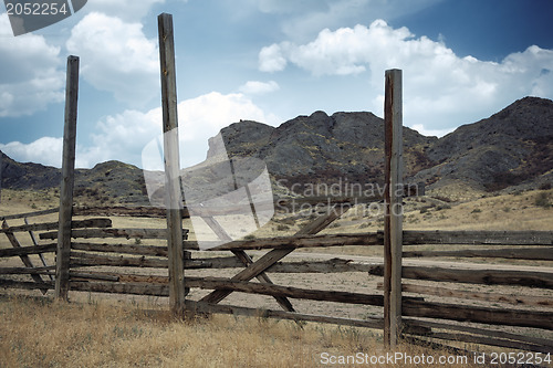 Image of Lonely fence