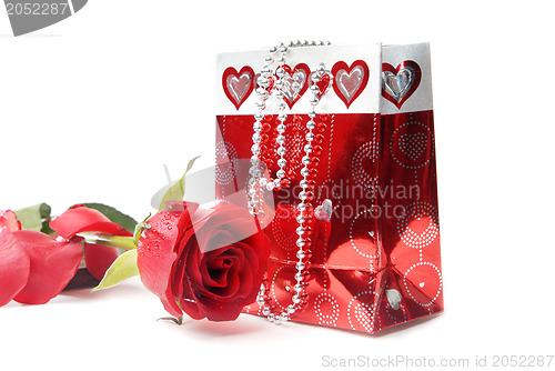 Image of Gift and rose