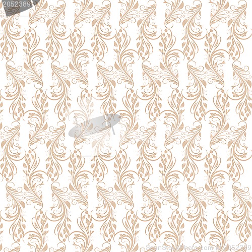 Image of  seamless floral pattern 